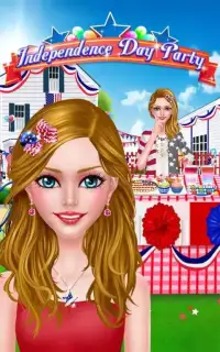 Independence Day Party Dressup Screen Shot 1