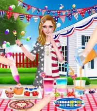 Independence Day Party Dressup Screen Shot 9