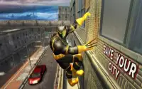 Superhero Panther Flying City Gangster Crime Fight Screen Shot 6