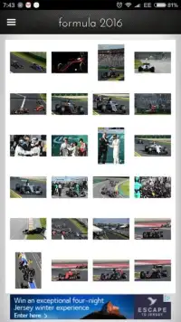 Formula 2016 News And Info Screen Shot 0