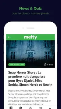 melty - Actu, Quiz et Vidéos Screen Shot 3
