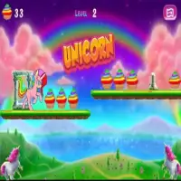 Unicorn : New Adventure Run Screen Shot 2