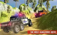 Offroad 6x6 Police Truck Simulator - Police Truck Screen Shot 2