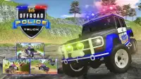 Offroad 6x6 Police Truck Simulator - Police Truck Screen Shot 4