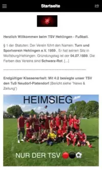 TSV Hehlingen - Fußball Screen Shot 3