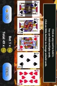 CF Video Poker Lite Screen Shot 1