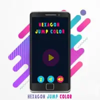 Hexagon Jump Color Screen Shot 5