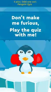 4 pics. Odd one out: Penguin Quiz Screen Shot 5