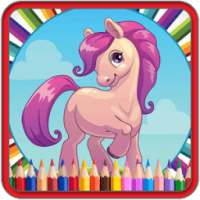 coloring book little pony 2017