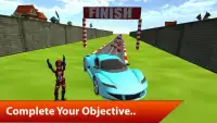 Superheroes Car Stunts mania 3D Screen Shot 3