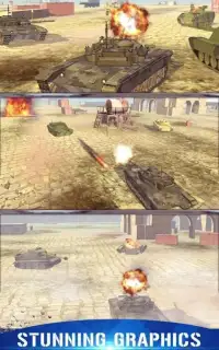 Tank War Revenge 3D: PVP Battle Screen Shot 7