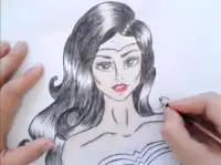 How To Draw Wonder Woman Screen Shot 0