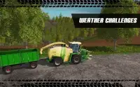 Farming Tractor Cargo Transport Heavy Duty 3D Game Screen Shot 1