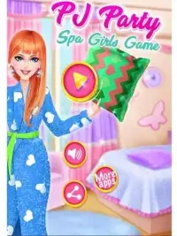 PJ Party Spa Girl Game! Beauty Spa and Makeup! Screen Shot 5