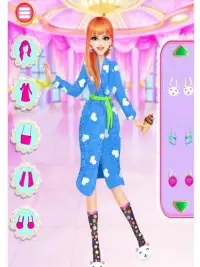 PJ Party Spa Girl Game! Beauty Spa and Makeup! Screen Shot 2