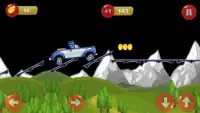 Blue Cat Hero Racing Challenge Screen Shot 2