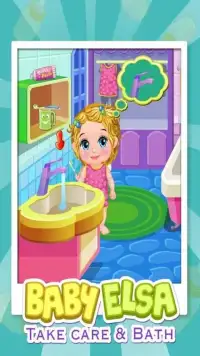 Baby Elsa Take Care & Bath Screen Shot 6