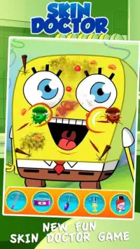 Sponge Skin Trouble Doctor Game Screen Shot 2