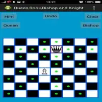 Chess Queen,Rook,Bishop & Knight Problem Screen Shot 12