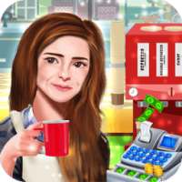 Coffee Shop Bakery Cashier Girl Cash Register Game