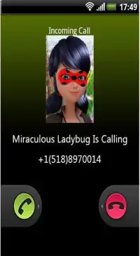 Call From Miraculous Ladybug Screen Shot 4