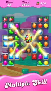 Candy Matching Sweet best Free match 3 puzzle Screen Shot 0