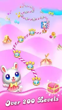 Candy Matching Sweet best Free match 3 puzzle Screen Shot 3