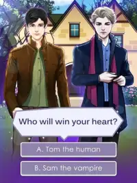 Teen Love Story Game: Vampires Screen Shot 0