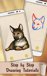 Draw Cute Puppies and Dogs Screen Shot 3