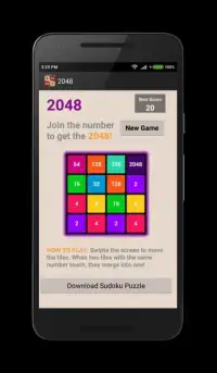 2048 Puzzle PRO Screen Shot 0