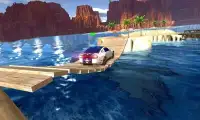 Water Surfer Car 2017 & Crazy Impossible Stunts Screen Shot 3