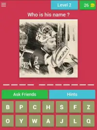 Quiz hockey player Canada Screen Shot 3