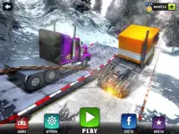 Parallel Truck Racing against Bollard Screen Shot 4