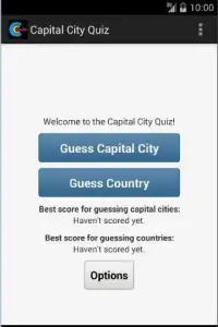 Capital City Quiz Screen Shot 4