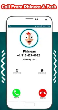 Call From Phineas and Ferb Screen Shot 6