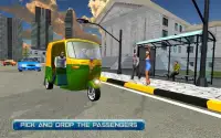 Auto Rickshaw Driving - City passenger transporter Screen Shot 3