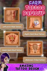 Farm Tattoo Parlour Shop - Draw Artist Screen Shot 5