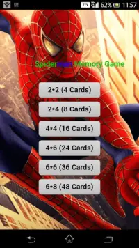 Spider Man Memory Game Screen Shot 5