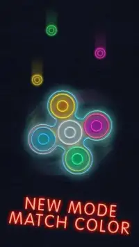 Fidget Spinner Glow Simulator Screen Shot 0