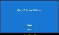 Quiz Political History Screen Shot 3