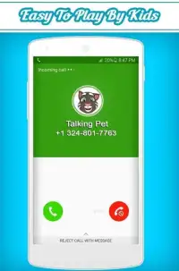 Call From Talking Pet 2018 Screen Shot 1