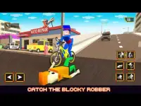 Blocky Cops Police Bicycle Screen Shot 1
