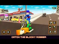 Blocky Cops Police Bicycle Screen Shot 6