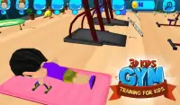 3D Kids Gym Training For Kids Screen Shot 2