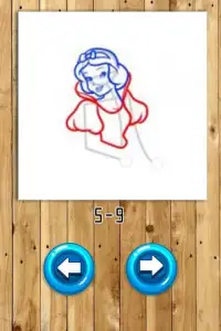 how to draw disney princesses step by step Screen Shot 2