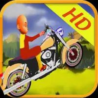 Upin motorcycle Ipin game Screen Shot 3