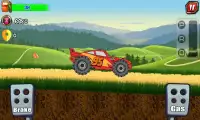 McQueen Monster Cars 1 Hill Racing Screen Shot 3