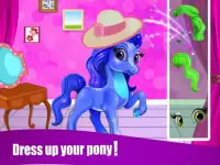 Royal Pink Pony Makeover Love Story : Pony Games Screen Shot 2