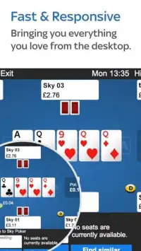 Sky Poker – Texas Holdem & Omaha Poker Games - UK Screen Shot 7