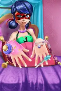 Ladybug Nails Manicure - Spa Salon Screen Shot 1